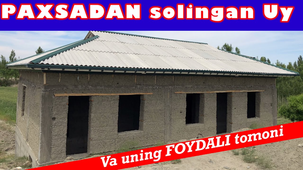 Yana bir PAXSADAN solingan ajoyib UY proekti