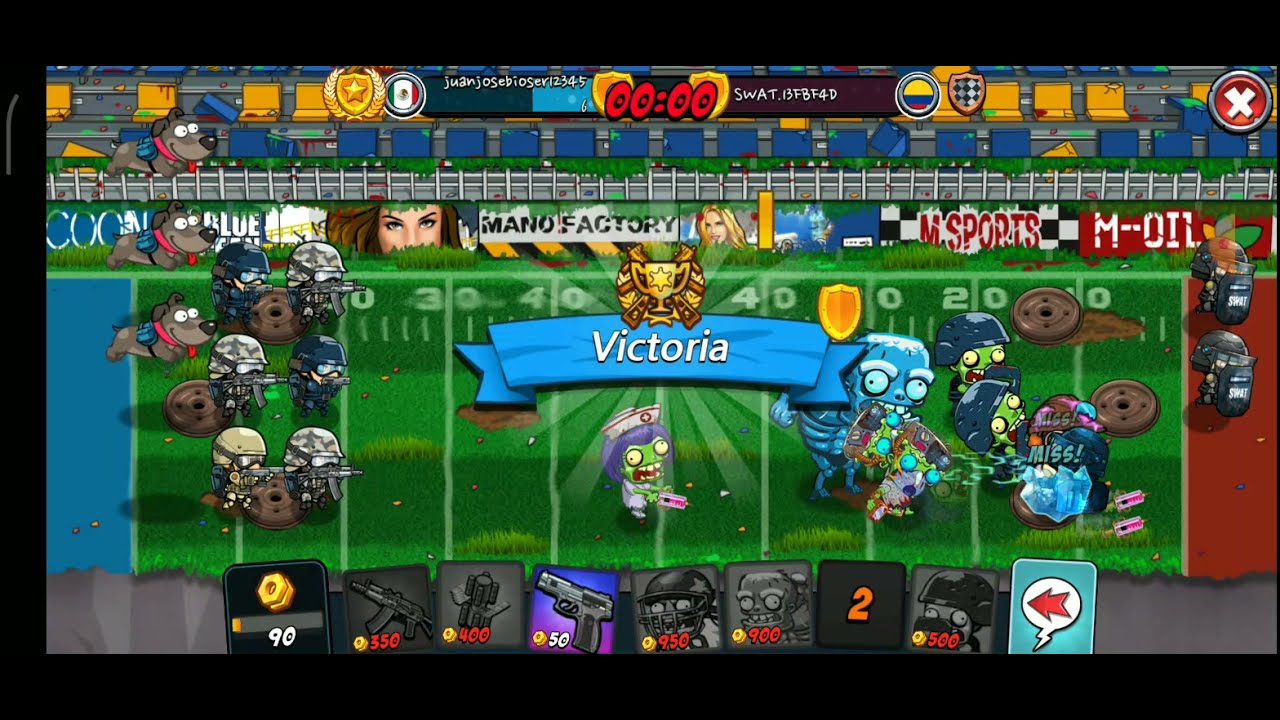 SWAT vs zombies - 4  battles