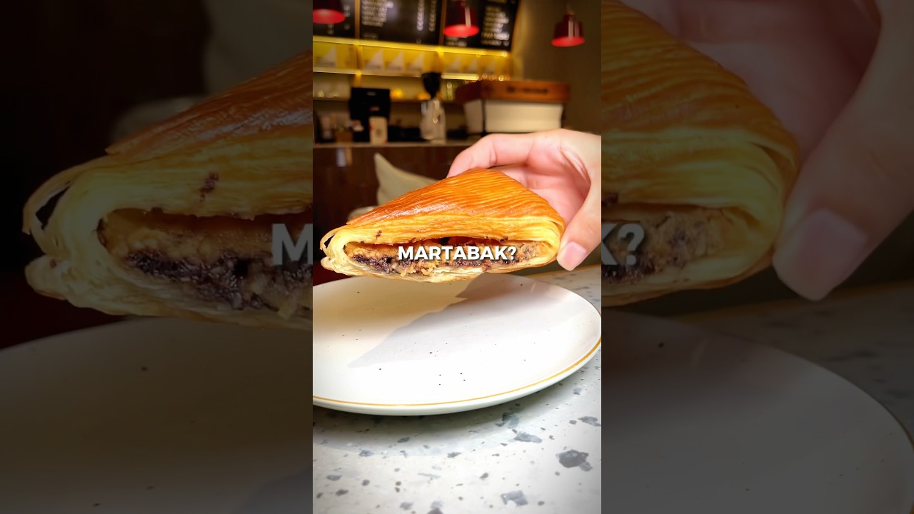 COBAIN CROISSANT MARTABAK UNTUK PERTAMA KALI🥐‼️ #kuliner #croissant #pastry #dessert