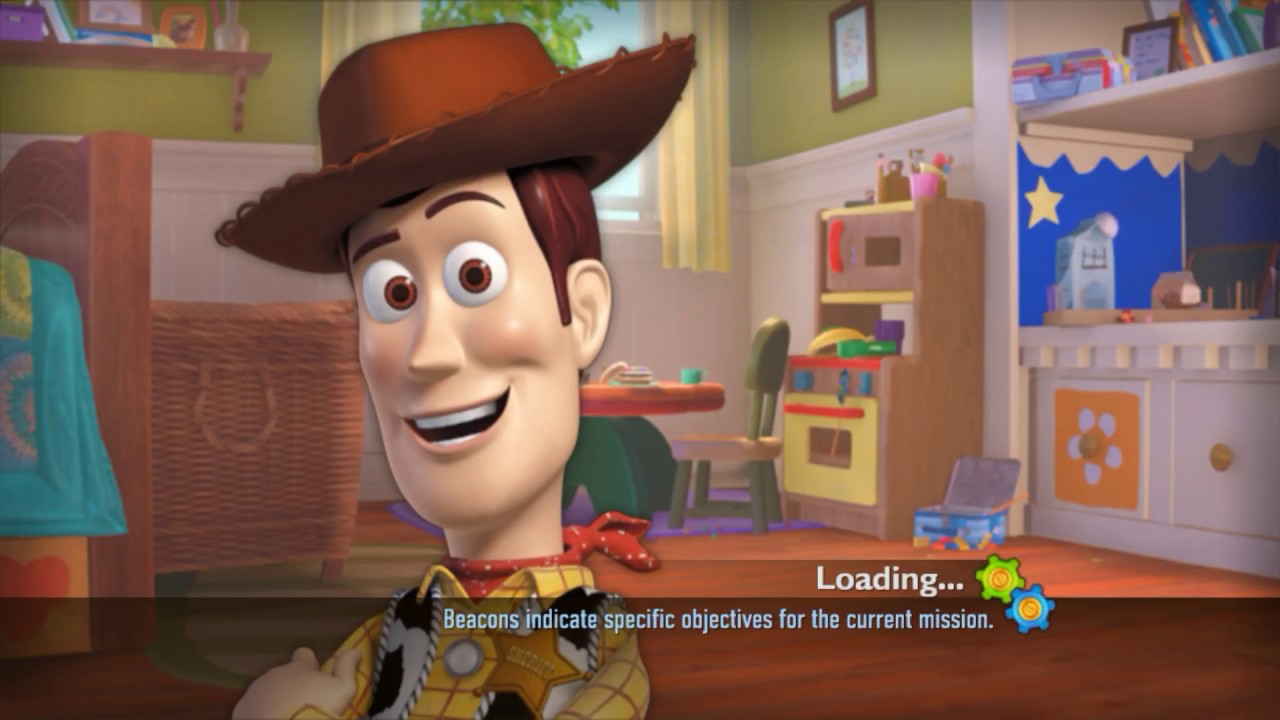 Toy Story 3 The Video Game :Bonnie`s House Sheriff Woody 【Gameplay】