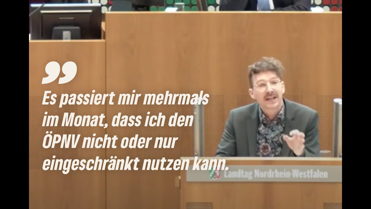 Dennis Sonne I Barrierefreiheit im ÖPNV weiter voranbringen