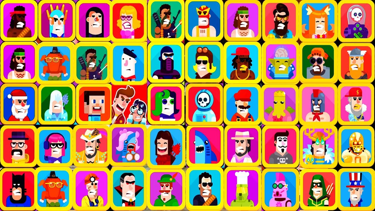 Bowmasters - Robin the Quickshooter (Revengers arrow) VS ALL Characters Bowmasters 80+