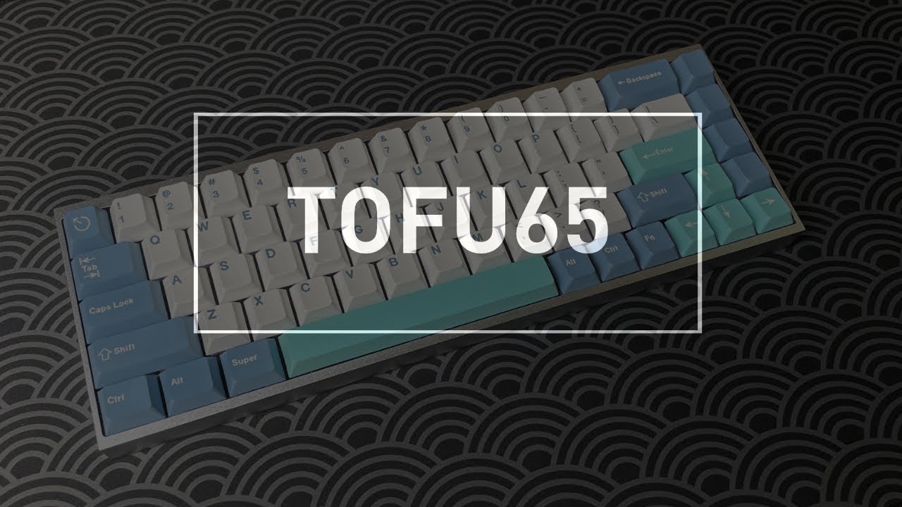 Tofu65 Silver by KBDfans | C&sup3; Equalz Banana Split Switches | Silicone Mod | Typing Sound Test