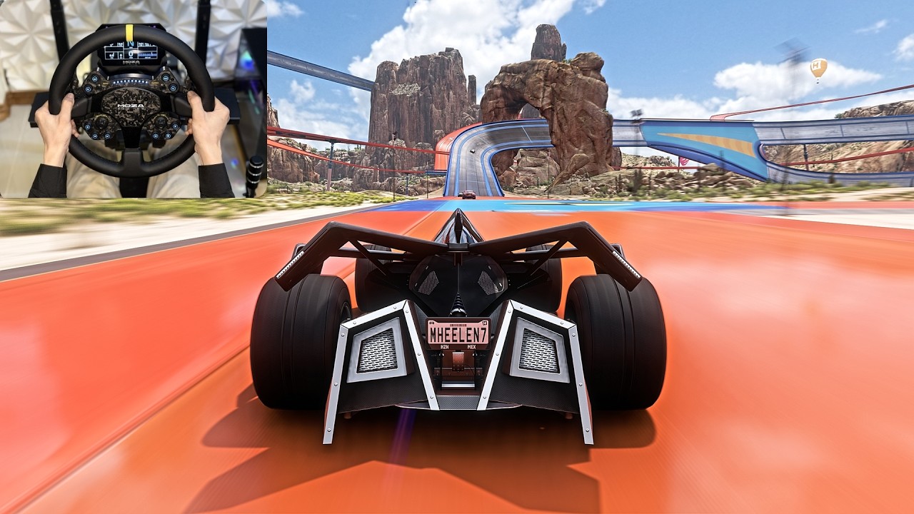 889HP Hot Wheels Bad To The Blade Racing Hot Wheels Forza horizon 5  |Steering Wheel Gameplay