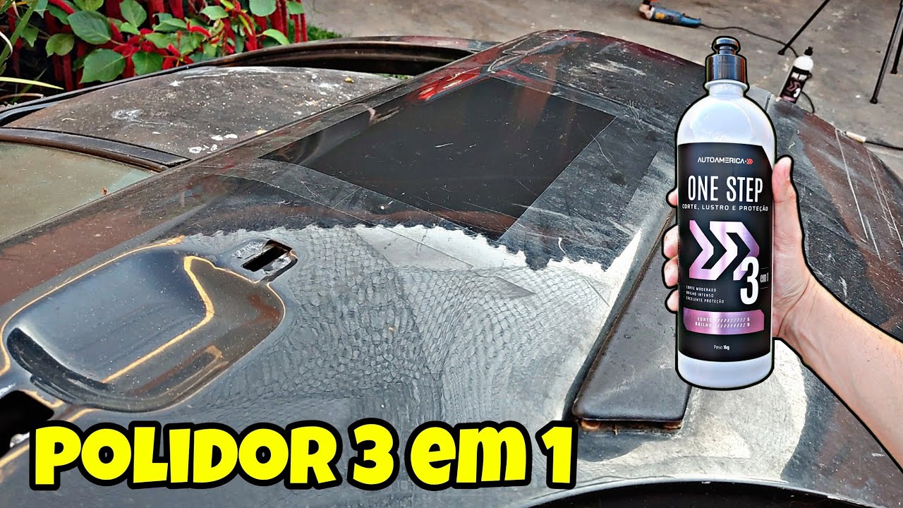Novo Polidor One Step 3 em 1 da Autoamerica