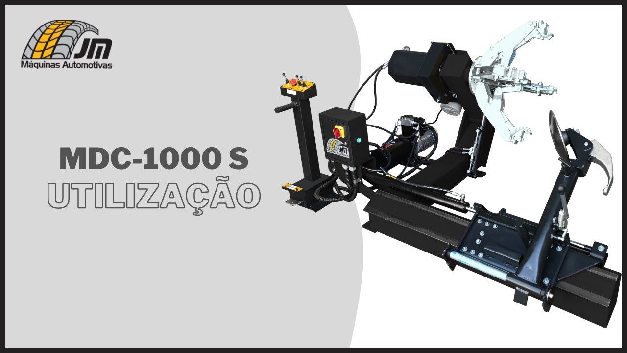Montadora de Pneus de Caminhão e Ônibus MDC-1000S - JM Máquinas