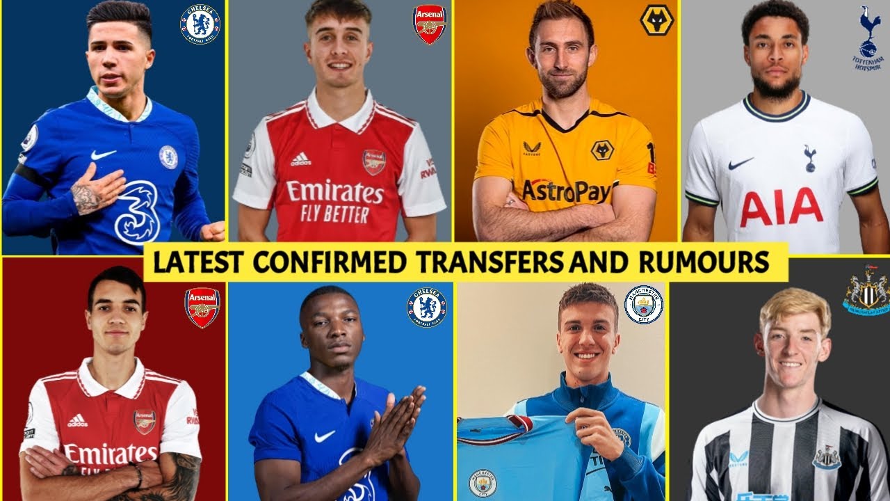 LATEST CONFIRMED TRANSFERS AND RUMOURS JANUARY 2023 | TRANSFER NEWS WINTER 2023
