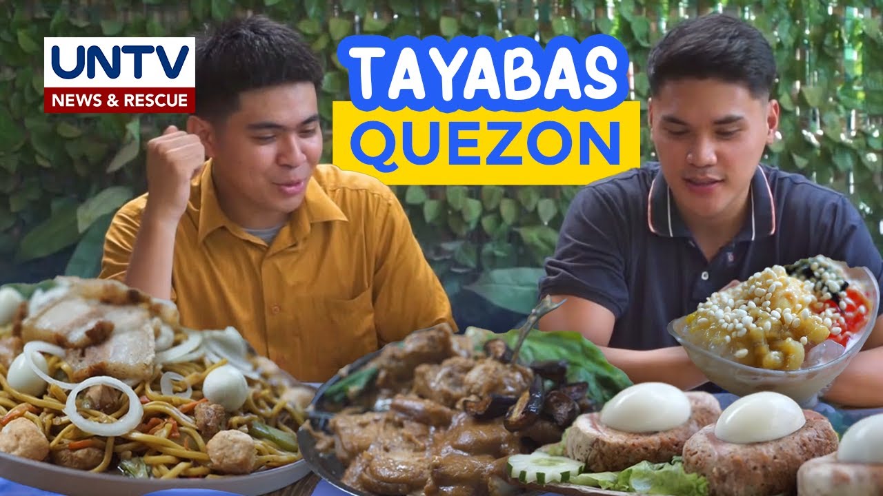 Masasarap na Filipino dish at merienda, matitikman sa isang kainan sa Tayabas, Quezon | Food Trip