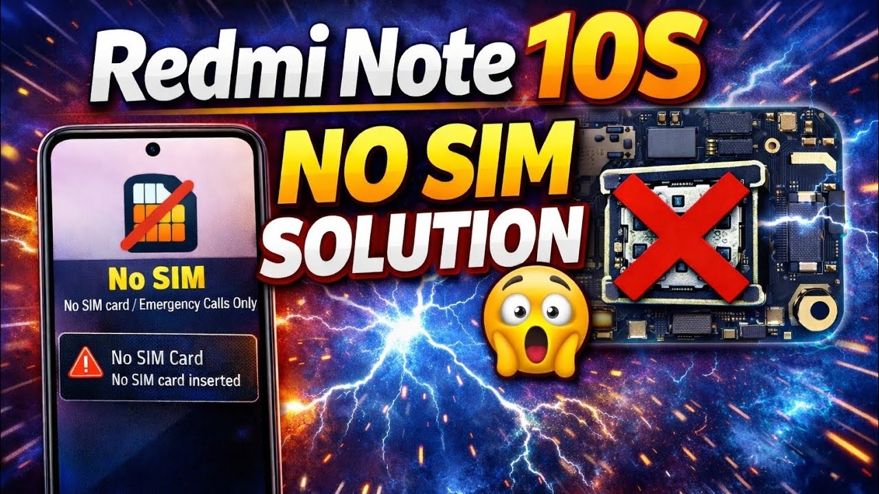 Redmi note 10s no sim solution 😱 #repair #mobilerepair #phonerepair #brokenfix #trending #tech 