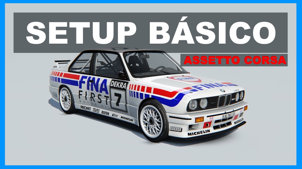👨‍🔧Como hacer un setup básico en Assetto Corsa PS4 (sin conocimientos) | Configuración Settings