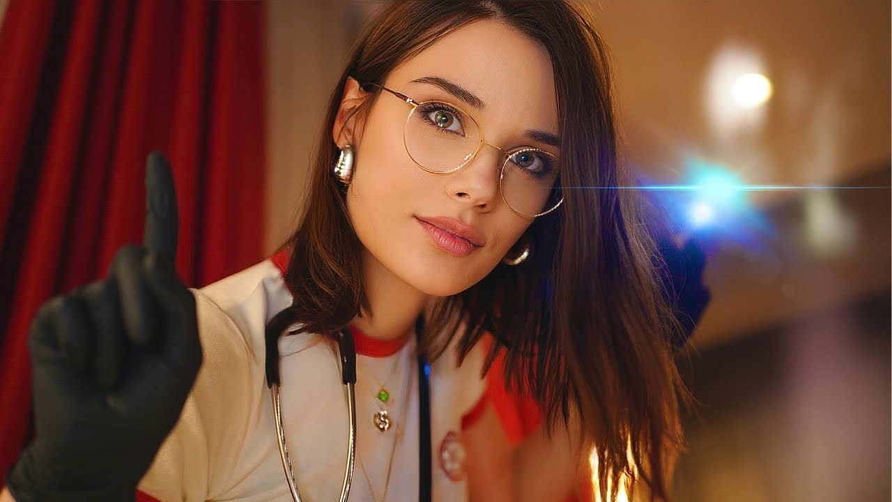 ASMR Cranial Nerves All Over The Place, Vision Exam, Real Person Ear Cleaning ( 3 Roleplays )