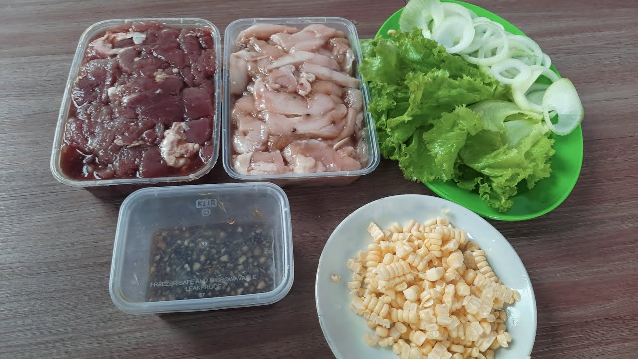 MARINASI AYAM DAN DAGING UNTUK NGEGRILL HEMAT BAHAN