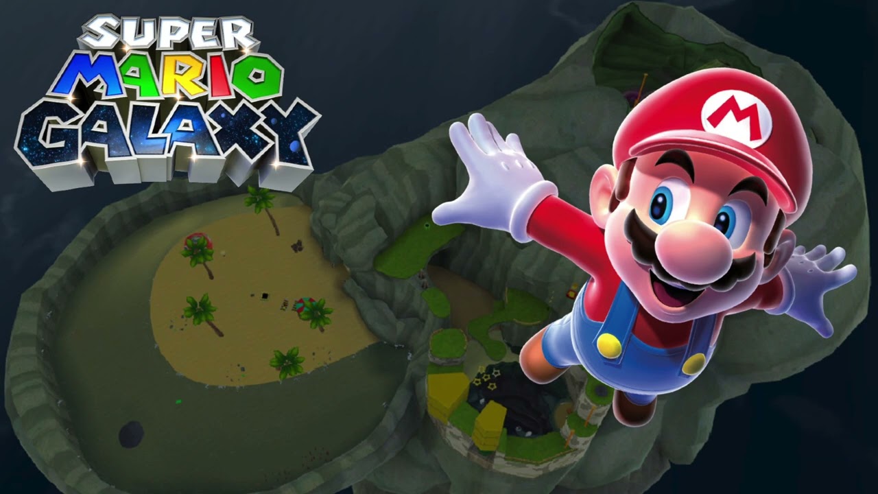 Deep Dark Galaxy - Super Mario Galaxy (Slowed Down)
