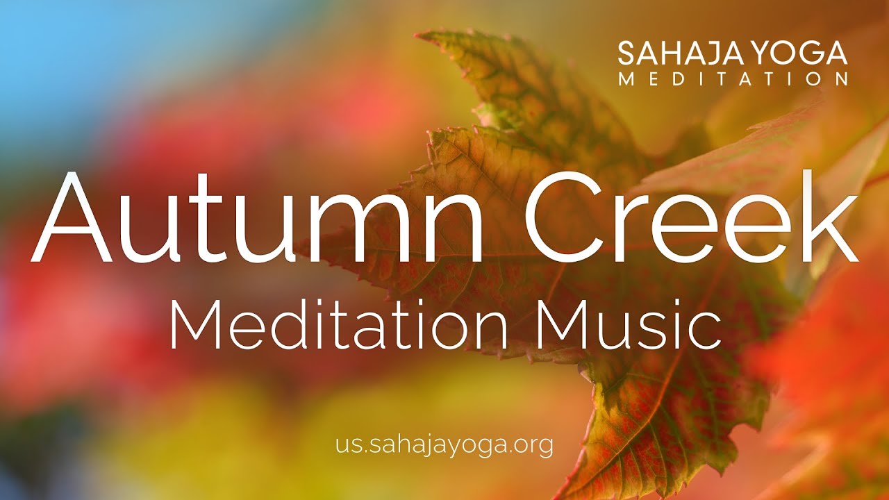 Autumn Creek Meditation Music 🍁 Raag Malkauns | Slide Guitar