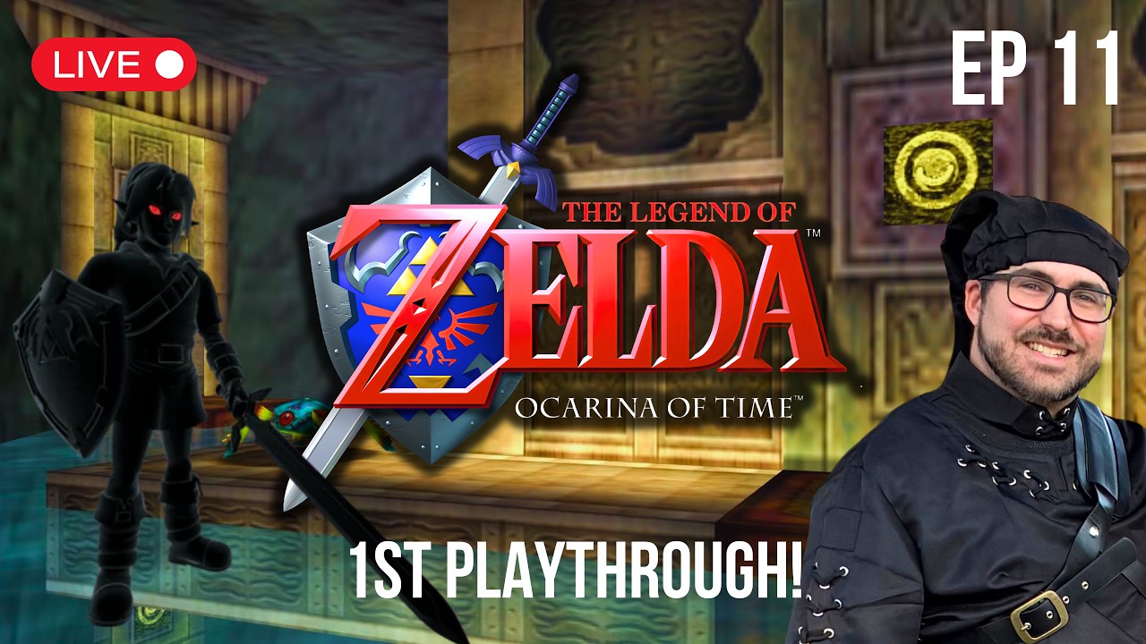 🔴Zelda: Ocarina of Time HD | Dark Link and The INFAMOUS Water Temple! [LIVE]