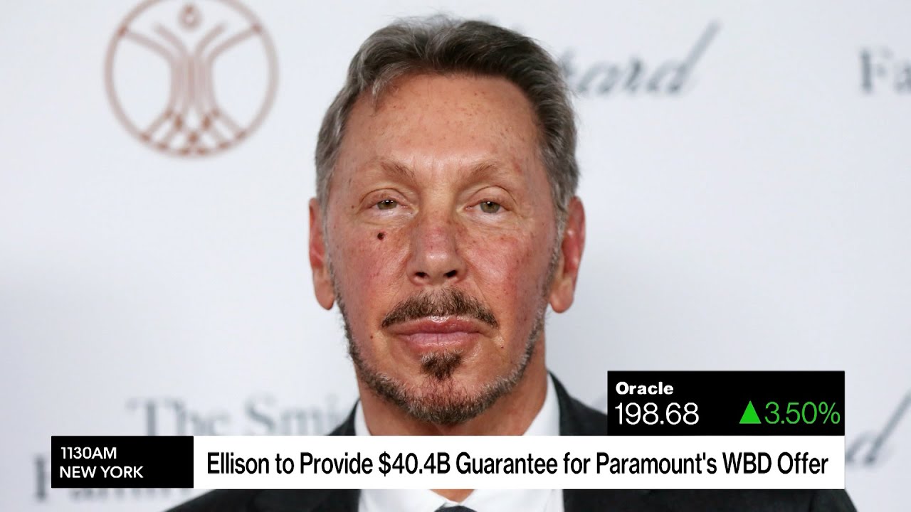 Larry Ellison Backs Paramount's WBD Offer with $40B Guarantee