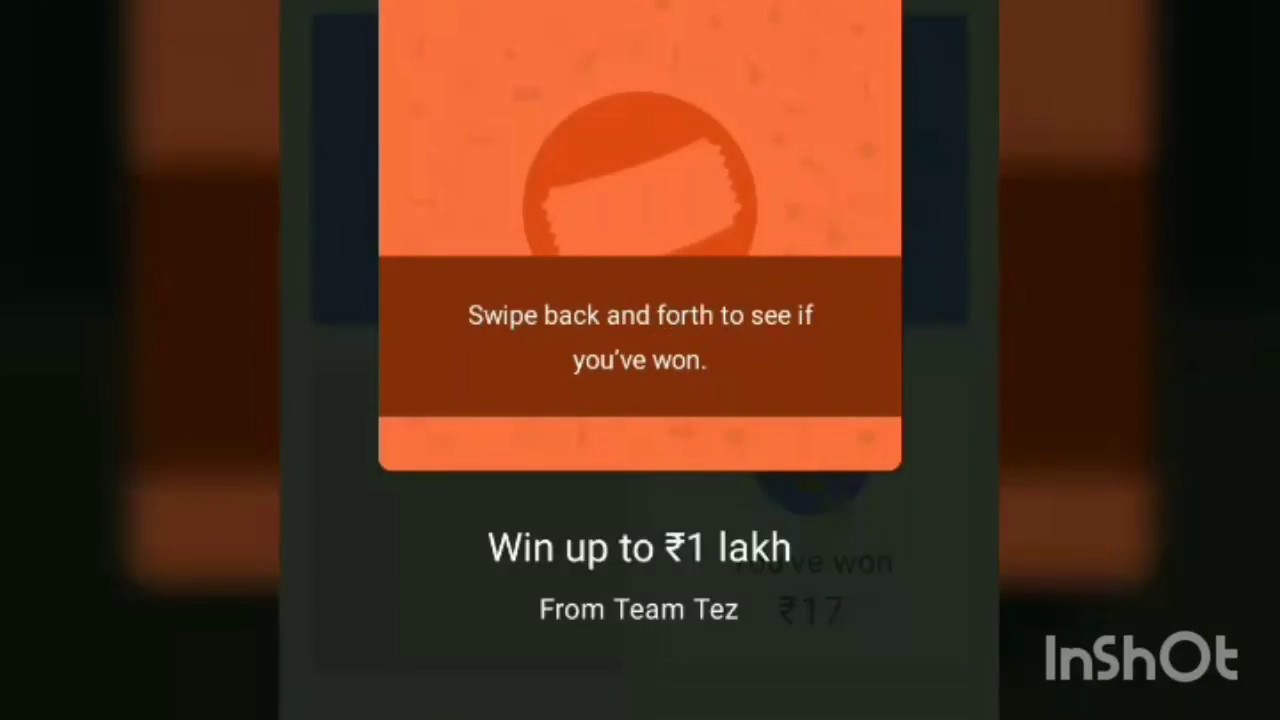 Tez app 1 lack money winning tricks. How to scratch one card more time in tez.