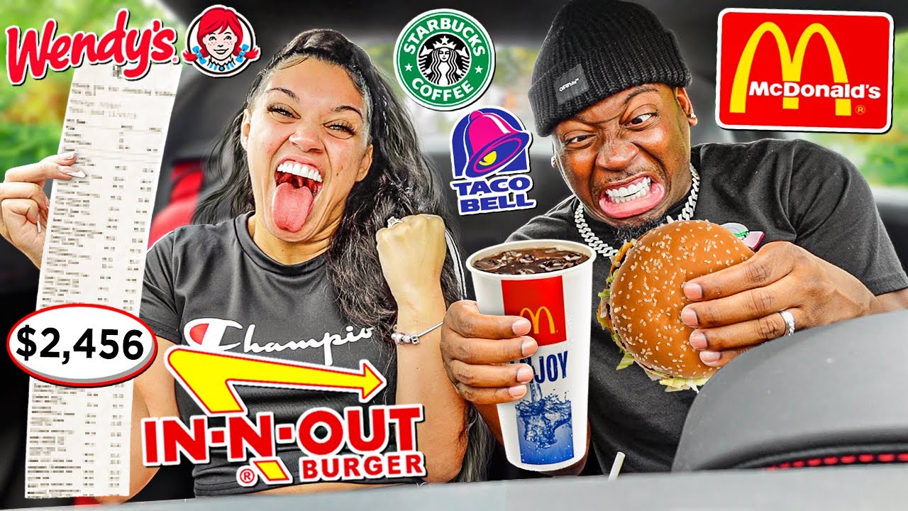 LETTING THE PERSON IN FRONT OF US DECIDE WHAT BREAKFAST FOODS WE SHOULD EAT FOR 24 HOURS!!