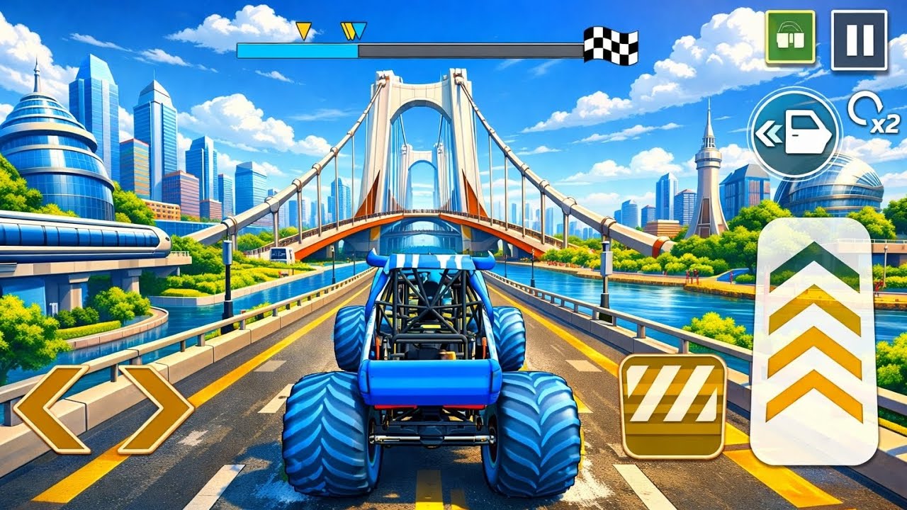 Monster Truck Rampage | Crazy Jumps & Epic Crashes Gameplay