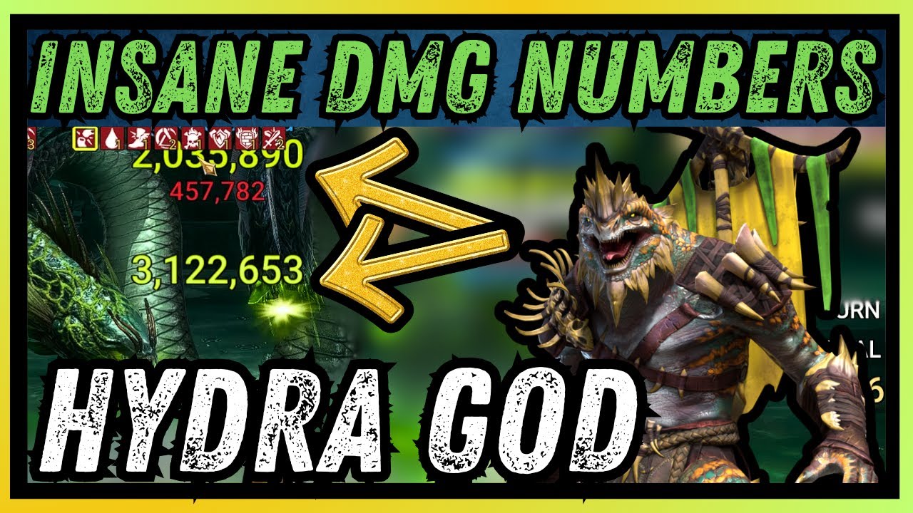 💥 1B+ Damage FULL AUTO NO CHEESE Team 💥 Legate Teox Hydra GOD DPS Showcase | RAID SHADOW LEGENDS