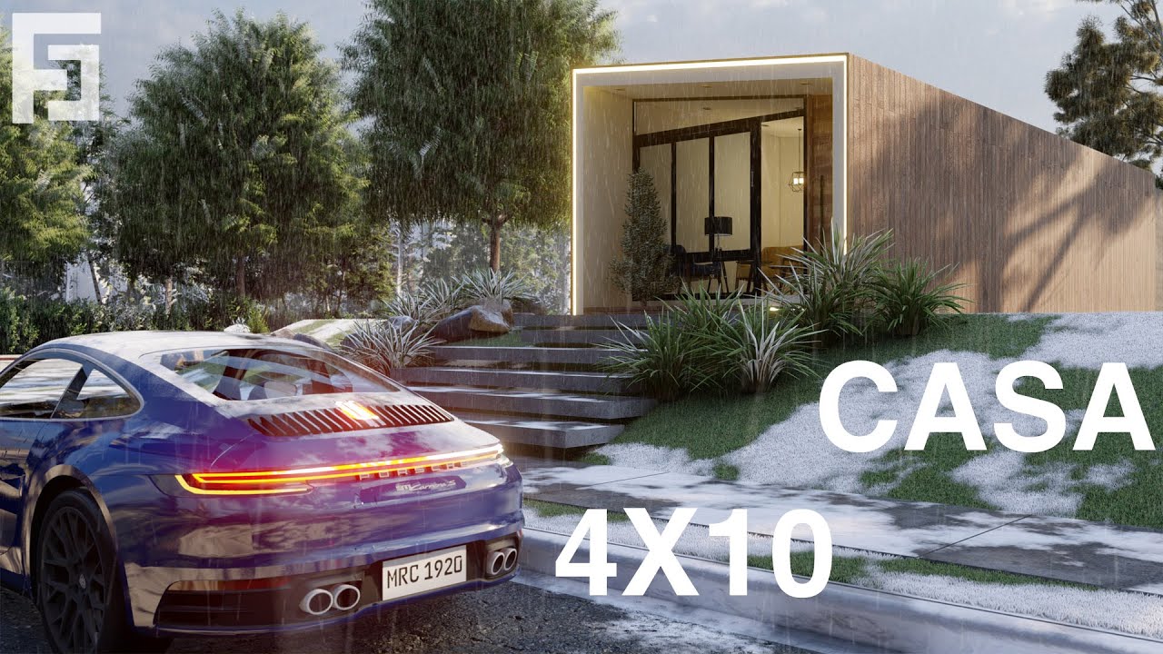 CASA DE 4X10 METROS / HOUSE 4X10 MTS