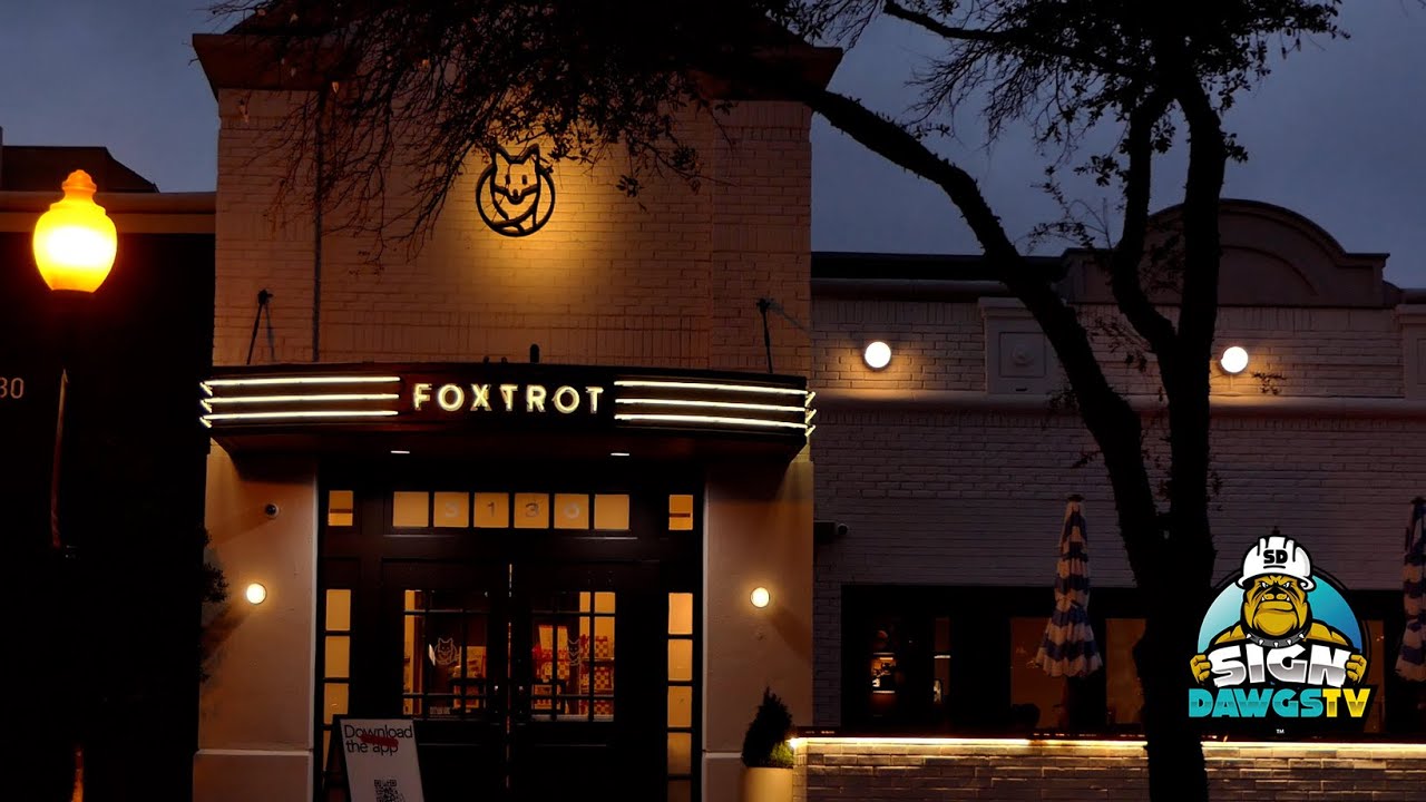 Foxtrot and the Sign Dawgs go back to the classics. NEON