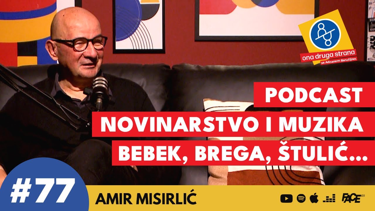 Amir Misirlić | Dino Merlin je bio osuđen na uspjeh! Sramota me jedne recenzije | Ona druga strana77