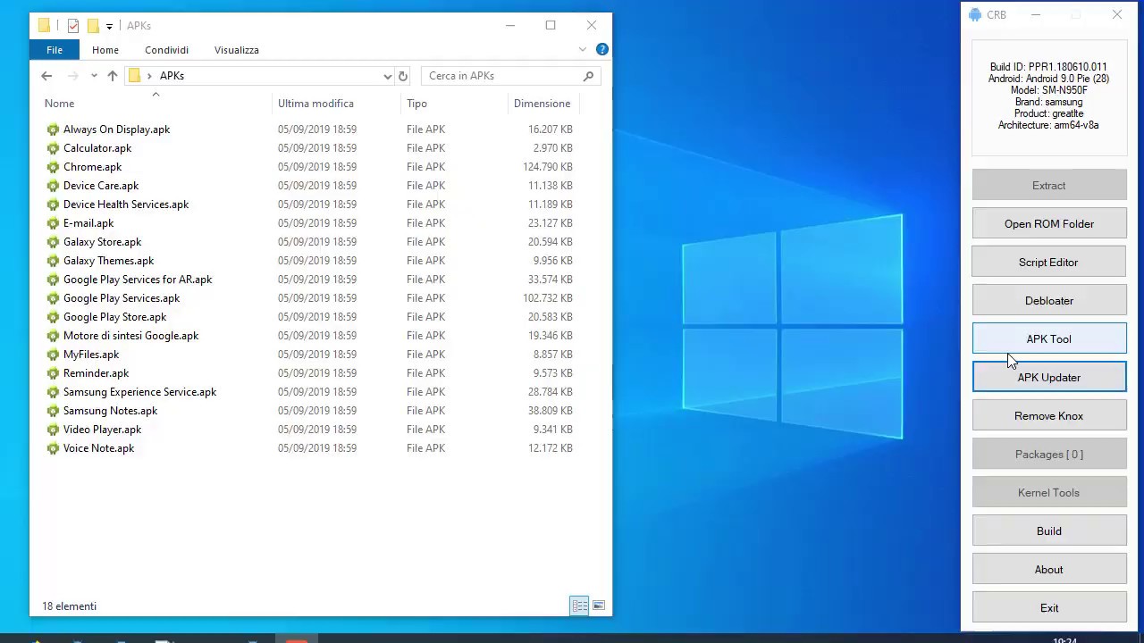 Custom ROM Builder CRB - APK Updater