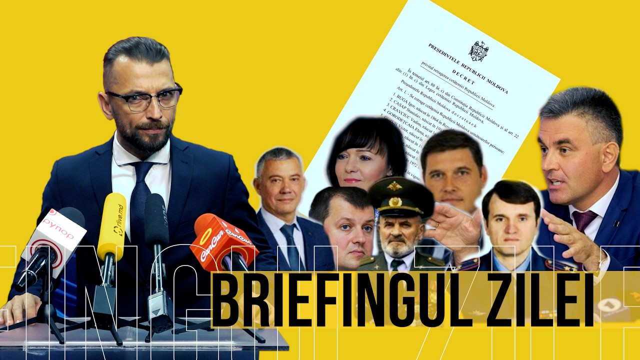 BRIEFINGUL ZILEI: Cetățenii retrase și colaps economic în regiunea transnistreană