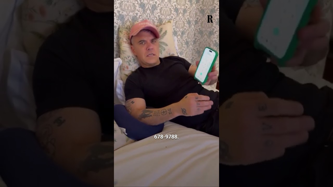 Robbie Williams chiama una fan dopo che lei gli aveva lasciato il suo numero