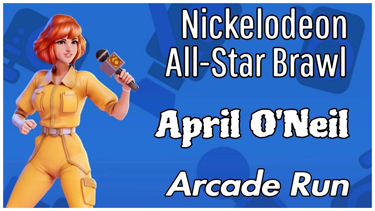 April O'Neil in Arcade Mode (Nickelodeon All-Star Brawl)
