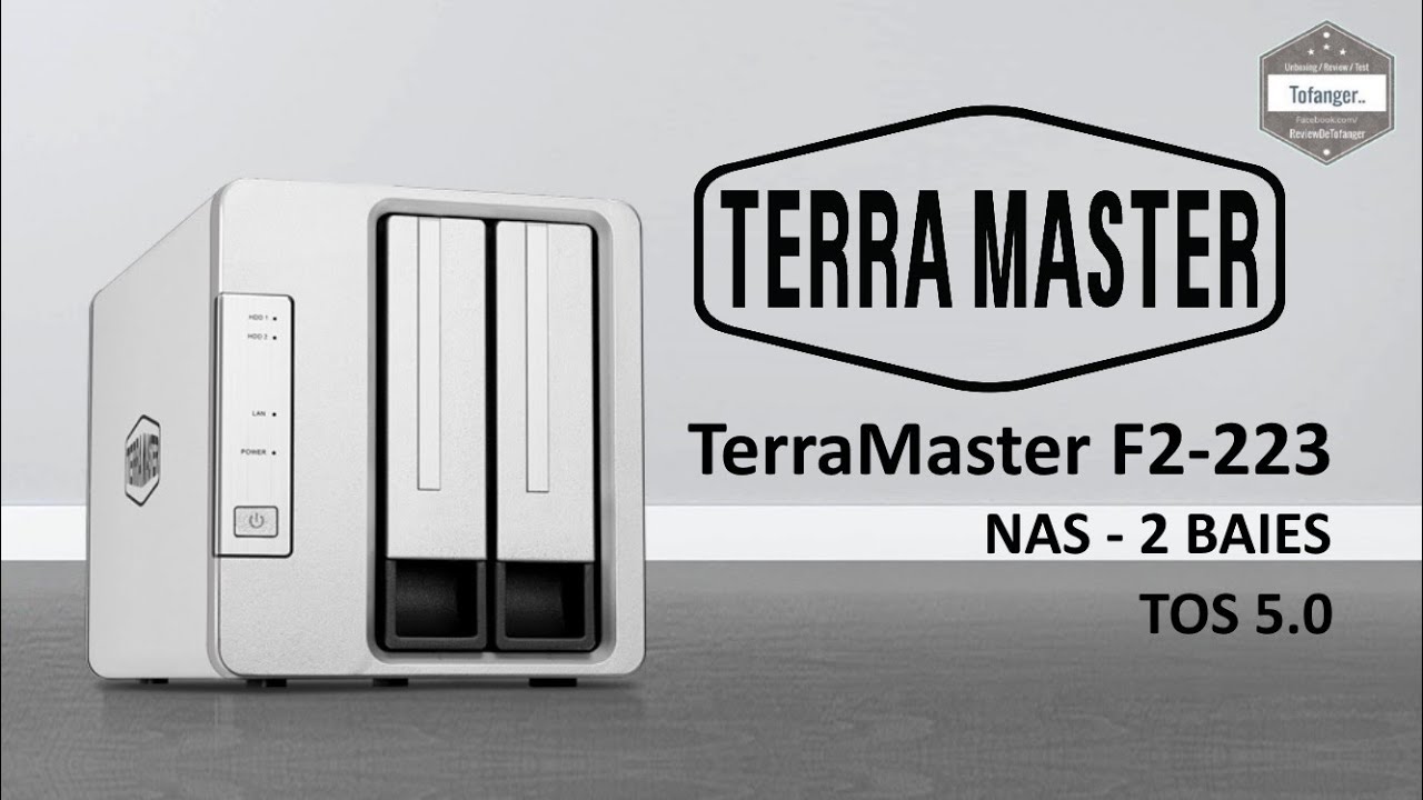 TERRAMASTER F2-223 - Распаковка, Разборка, Установка, Обнаружение NAS - TOS5 TerraMaster 2 отсека