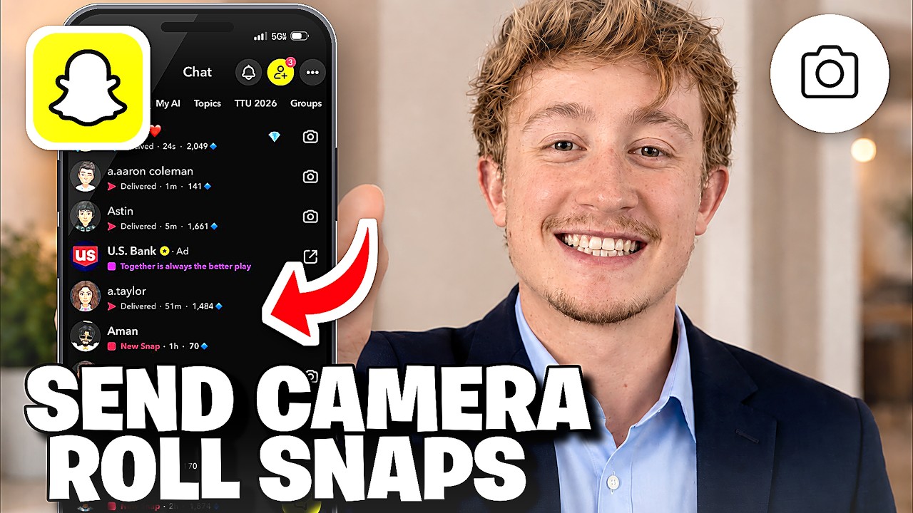 How To Send Snaps From Camera Roll As Normal Snaps - Full Guide
