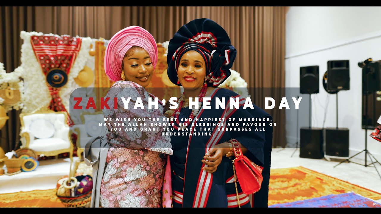 ZAKIYAH'S HENNA DAY IN ANTWERP, BELGIUM