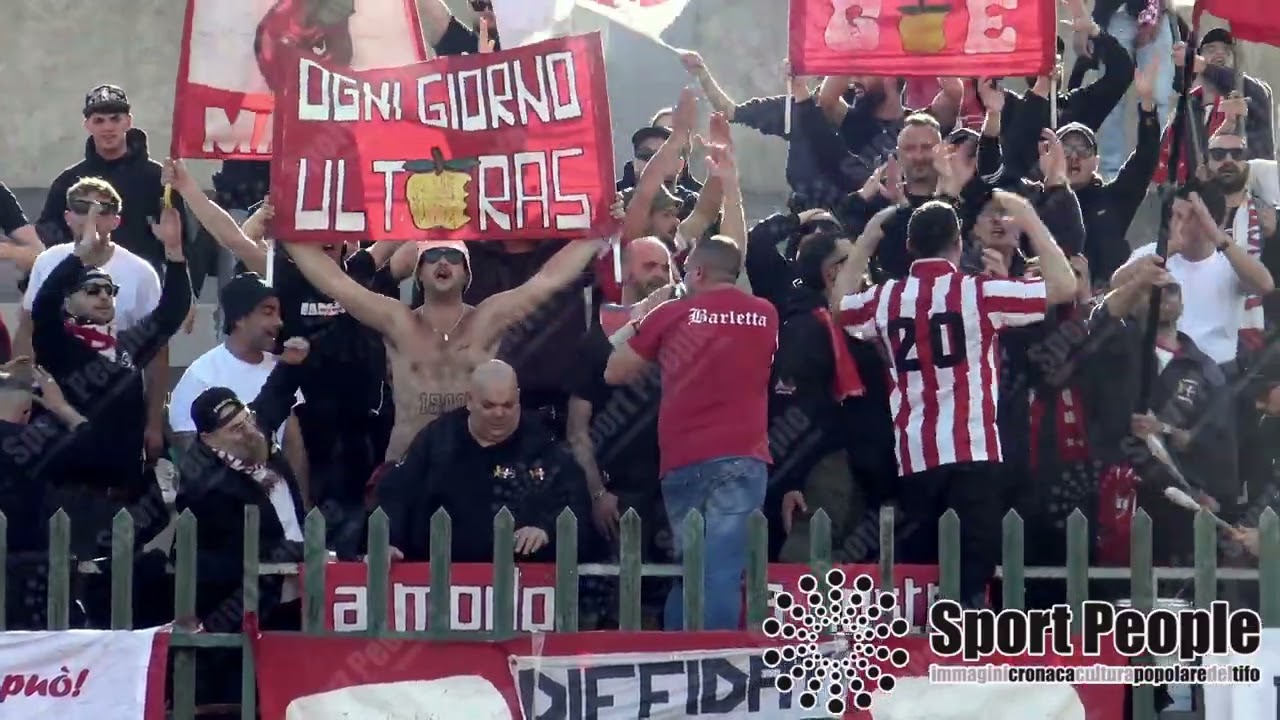 🥁 «E dai Barletta Calcio dai dai dai...»: tifo biancorosso @Sciacca, Coppa Italia 2024-25