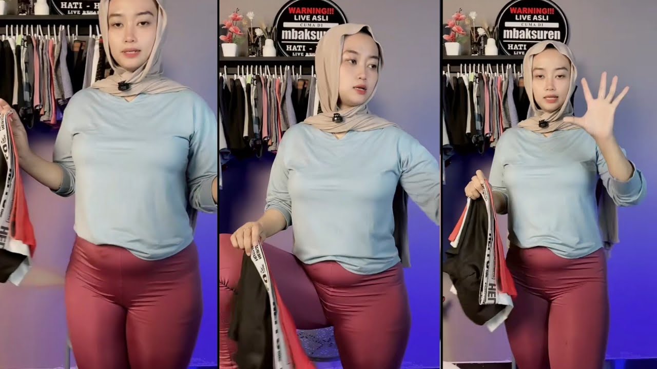 Nagih bangat bunda hijab jualan pakaian import #vlonghijaber 