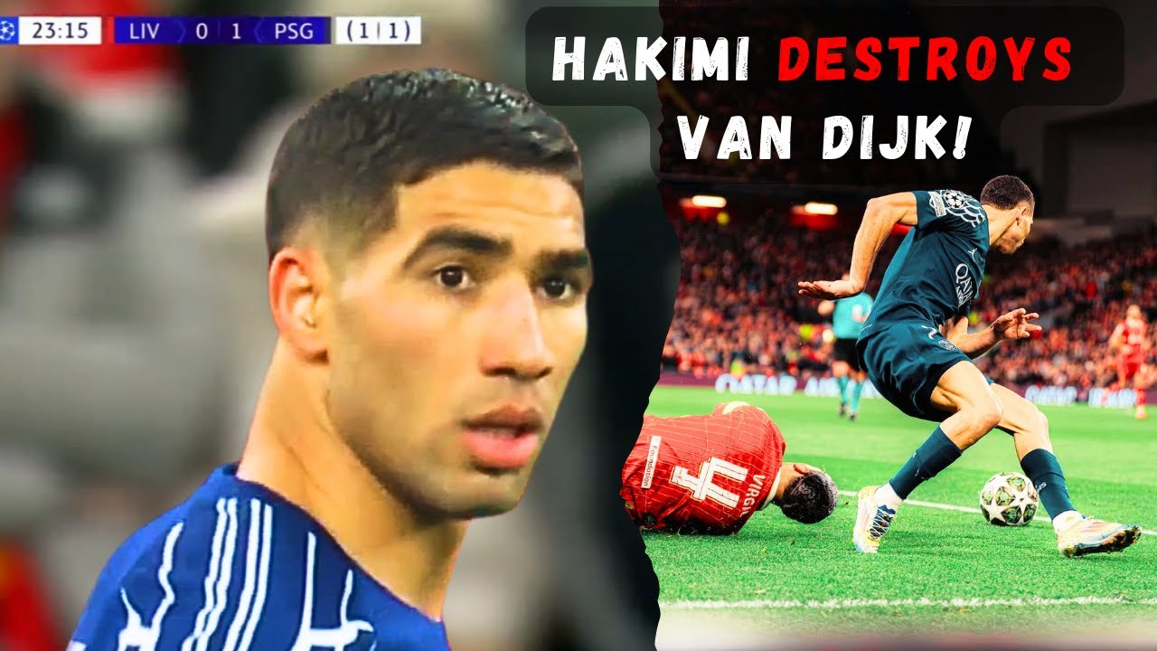 Achraf Hakimi vs Liverpool - DOMINANT Performance! (16/03/25) Second Leg w/ Commentary 🔥