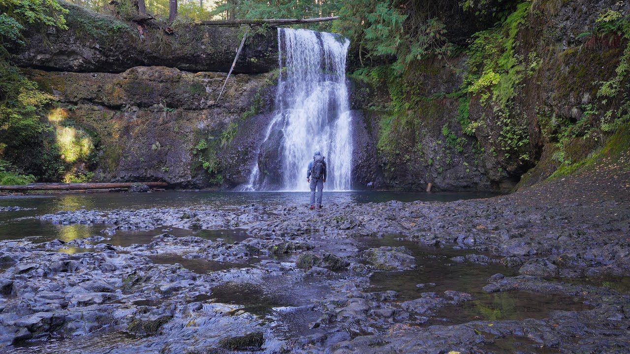 Autumn Colors on the Trail of Ten Falls - Silver Falls, OR
