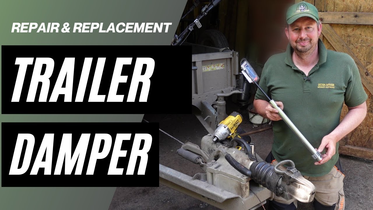 TRAILER REPAIR How to replace / fit brake damper to your Ifor Williams Brian James Bateson trailers