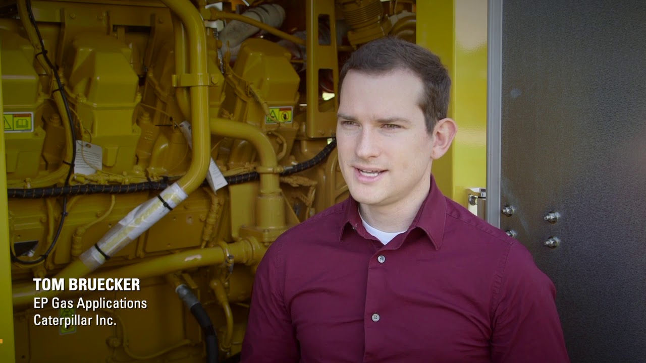 Cat® Natural Gas Standby Generator Sets With Factory Enclosure