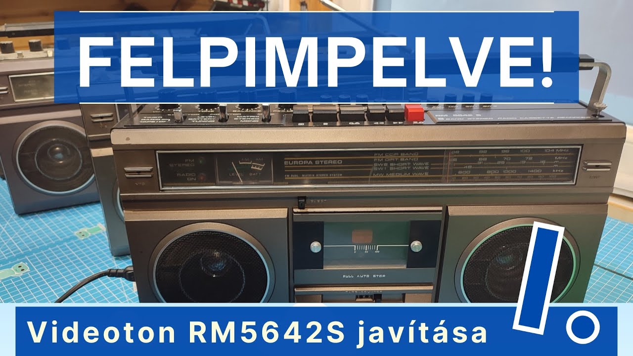 Videoton RM5642S javítása és pimpelése, első rész!