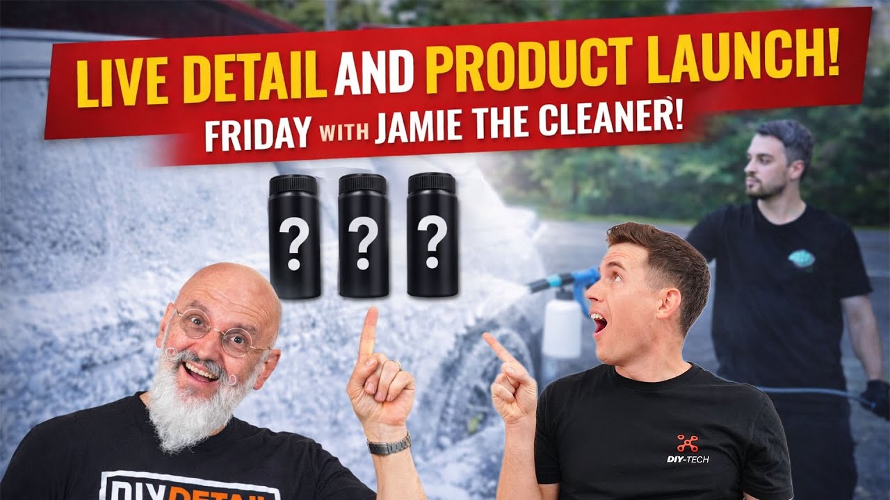 Live Detail and TRIPLE PRODUCT LAUNCH feat. Jamie The Cleaner!