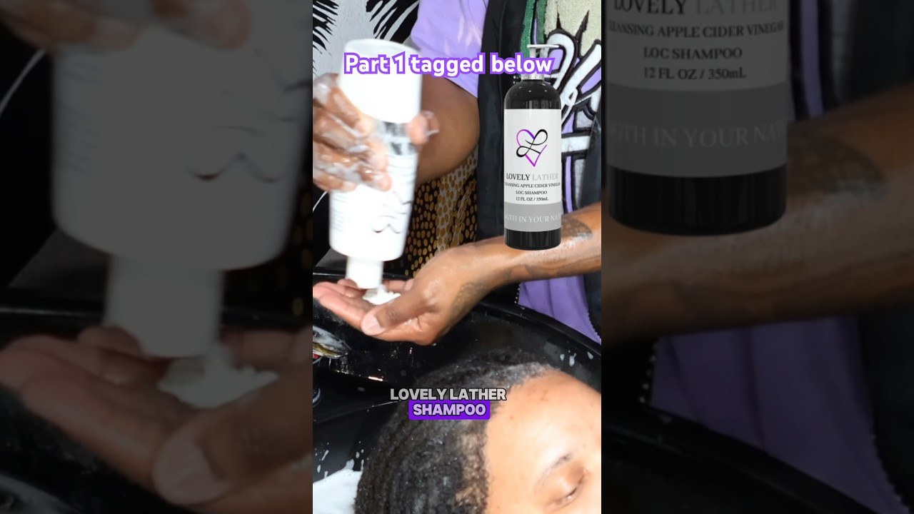 Watch Me Do a Loc Detox using only ONE product #locdetox #locs #loctician #locnation