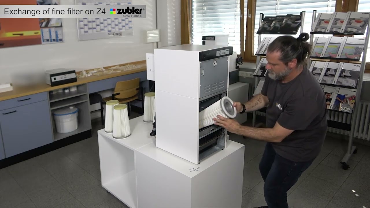 Zubler Application Video | Z4 Exchange of fine filter (englisch)