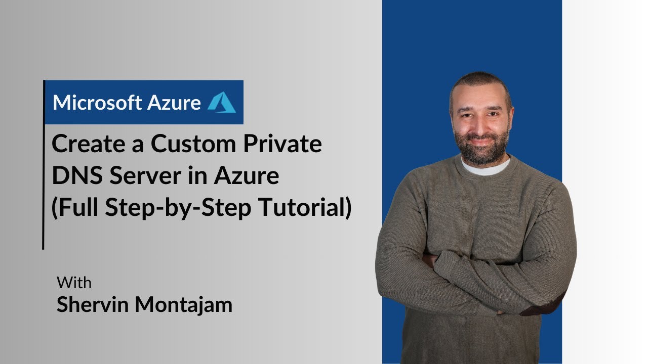 Create a Custom Private DNS Server in Azure (Full Step-By-Step) Tutorial