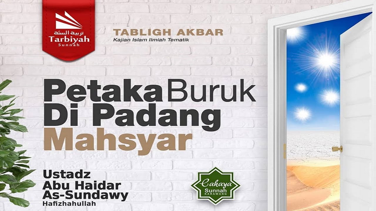 Petaka Buruk di Padang Mahsyar (Kajian Tematik Karawang)
