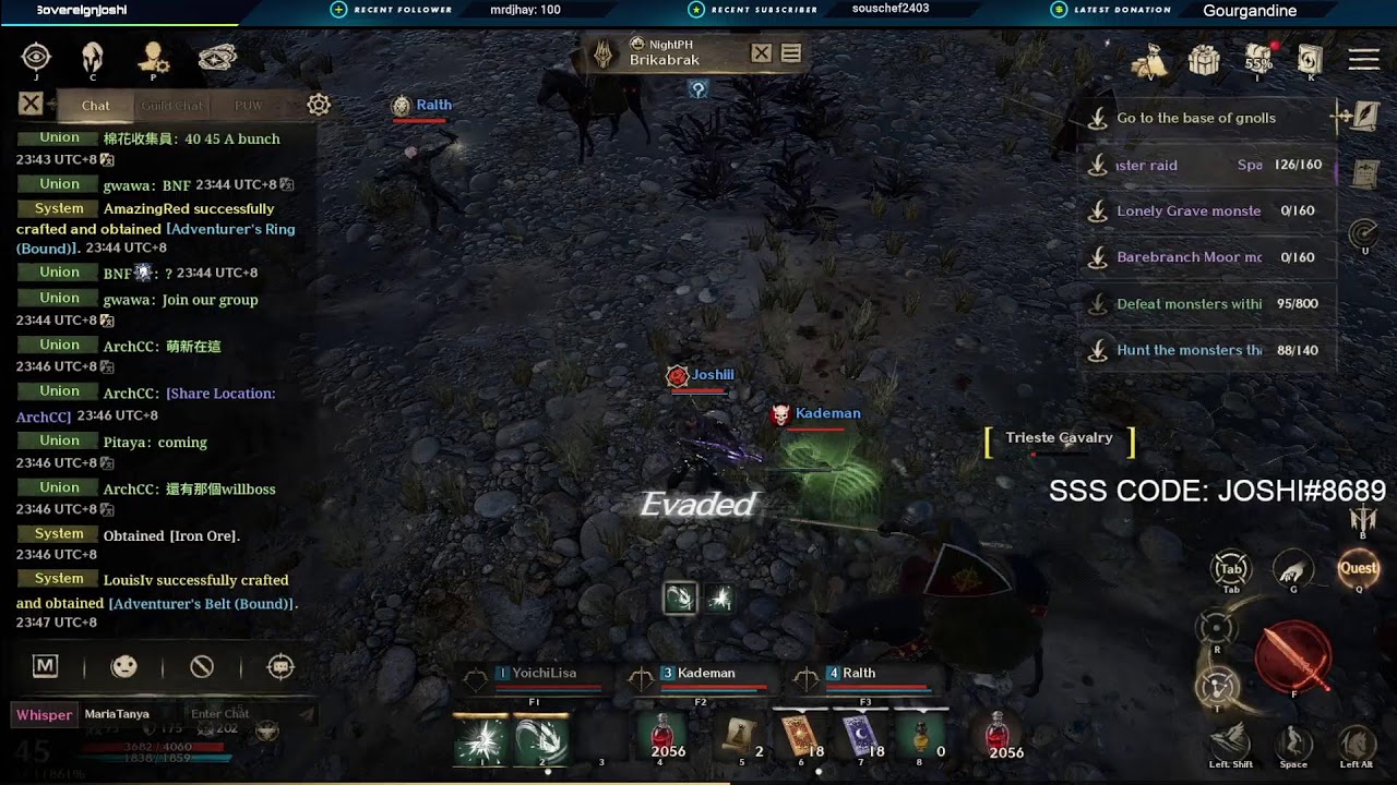[FIL/ENG] - Night Crows: Daily Stream Day 367  - Saving for Seal & Rare Gears | SSS CODE: JOSHI#8689