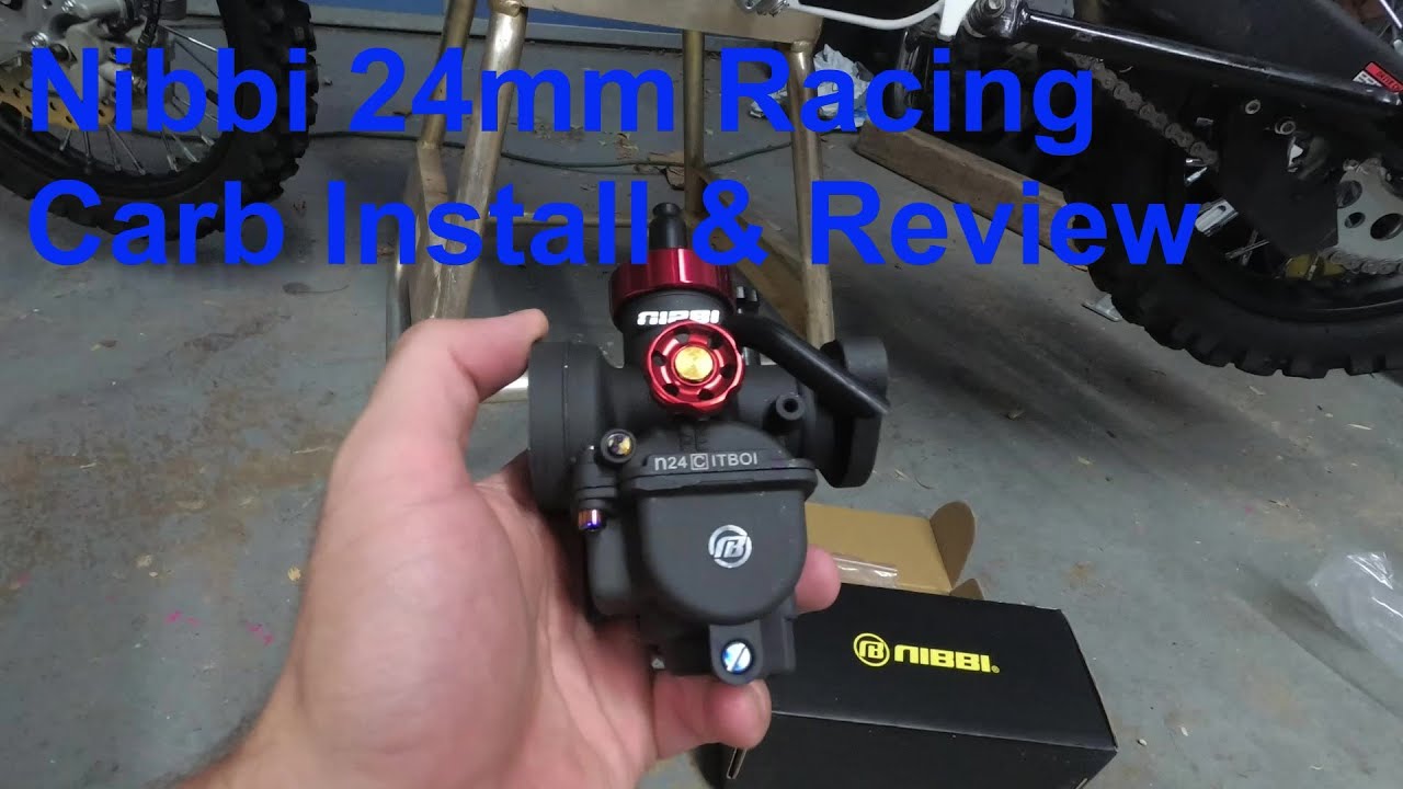 Nibbi Carb Install & Review on YCF 150 Pit Bike
