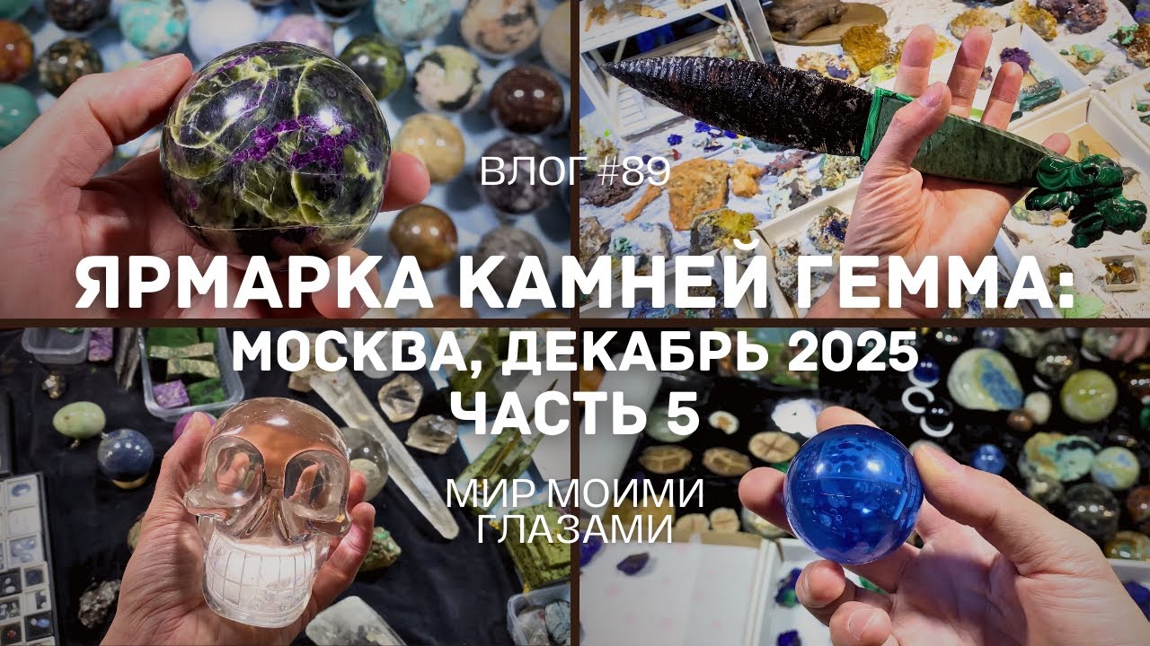 Выставка-ярмарка Гемма - Москва, декабрь 2025. Часть 5.