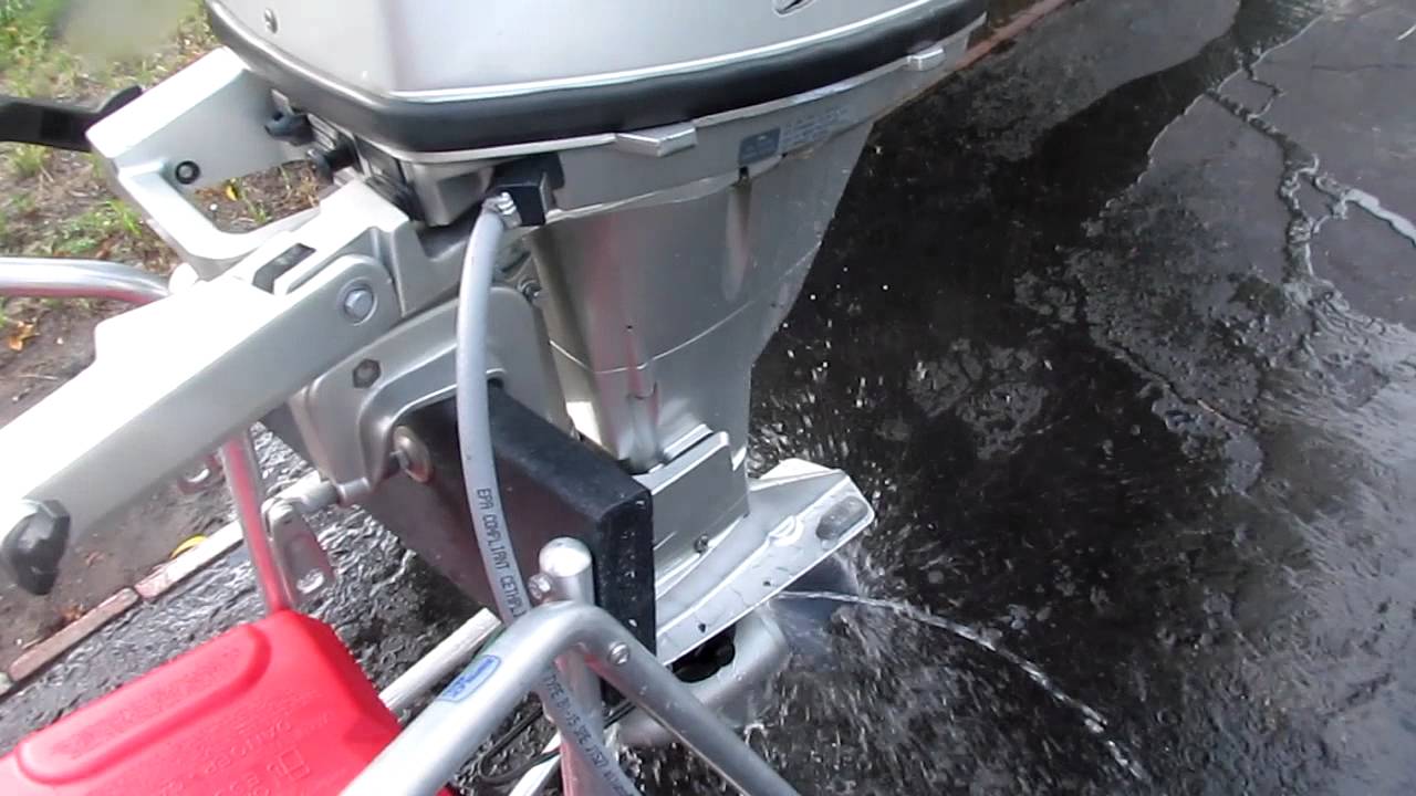 2002 Honda 9.9hp shortshaft 4 stroke outboard